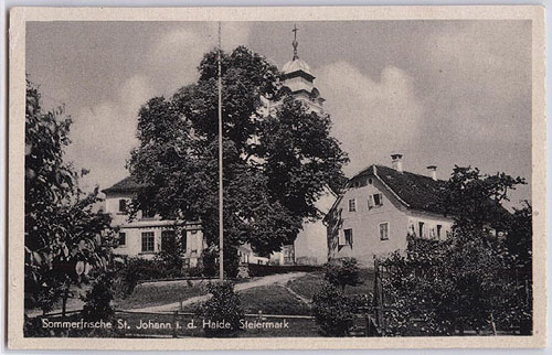 St. Johann in der Haide, Ortsteilansicht, gel 1953 eBay