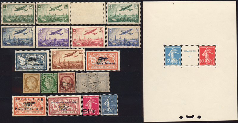 Lot 551 - France - Collections & lots  -  Merkurphila OG Auction #36