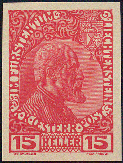 Lot 311 - Liechtenstein 1912-1919 Austrian post administration - Merkurphila OG Auction #36 Lot 311 - Liechtenstein 1912-1919 Austrian post administration - Merkurphila OG Auction #36