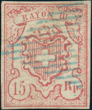 Lot 293 - Cantonal and federal stamps  -  Merkurphila OG Auction #36