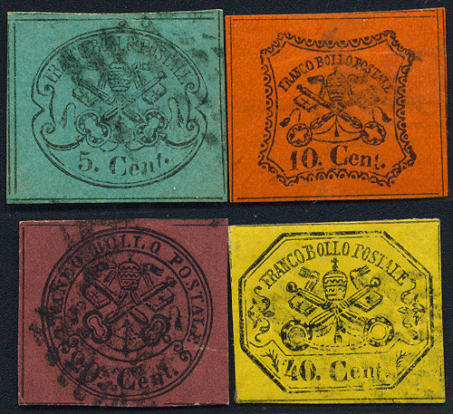 Lot 573 - papal states  -  Merkurphila OG Auction #36