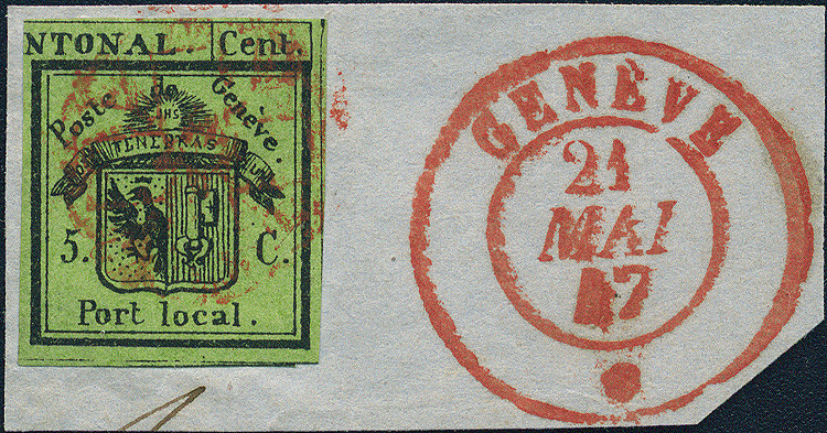 Lot 268 - Cantonal and federal stamps  -  Merkurphila OG Auction #36