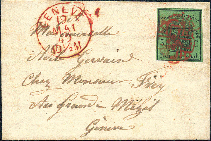 Lot 274 - Cantonal and federal stamps  -  Merkurphila OG Auction #36