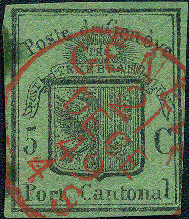 Lot 276 - Cantonal and federal stamps  -  Merkurphila OG Auction #36