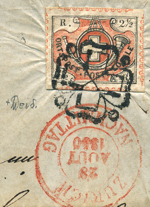 Lot 283 - Cantonal and federal stamps  -  Merkurphila OG Auction #36