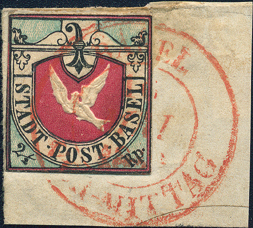 Lot 278 - Cantonal and federal stamps  -  Merkurphila OG Auction #36