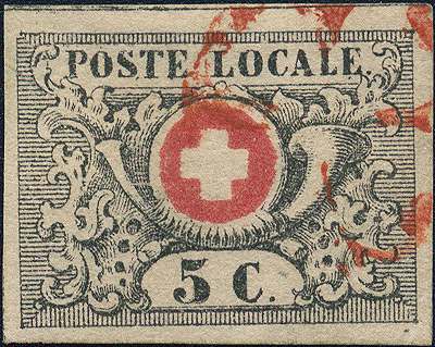 Lot 280 - Cantonal and federal stamps  -  Merkurphila OG Auction #36