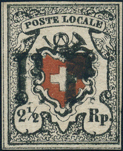 Lot 286 - Cantonal and federal stamps  -  Merkurphila OG Auction #36