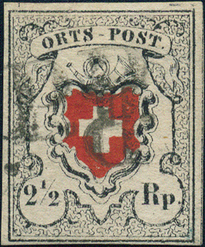 Lot 285 - Cantonal and federal stamps  -  Merkurphila OG Auction #36