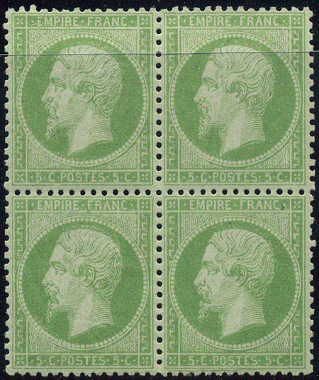 Lot 429 - Empire 1849-1870 - Merkurphila OG Auction #36 Lot 429 - Empire 1849-1870 - Merkurphila OG Auction #36