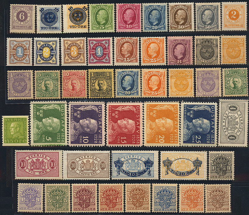 Lot 900 - Sweden  -  Merkurphila OG Auction #36