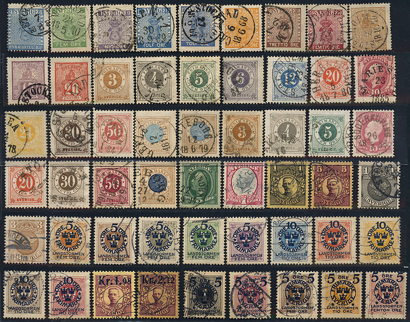 Lot 899 - Sweden  -  Merkurphila OG Auction #36