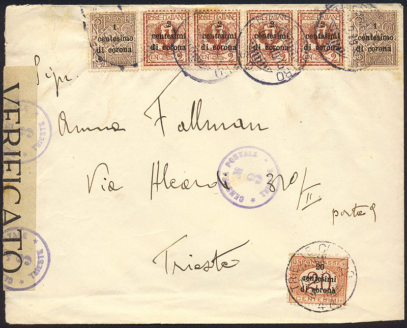 Lot 726 - Italien provisionals, post offices abroad and colonies  -  Merkurphila OG Auction #36