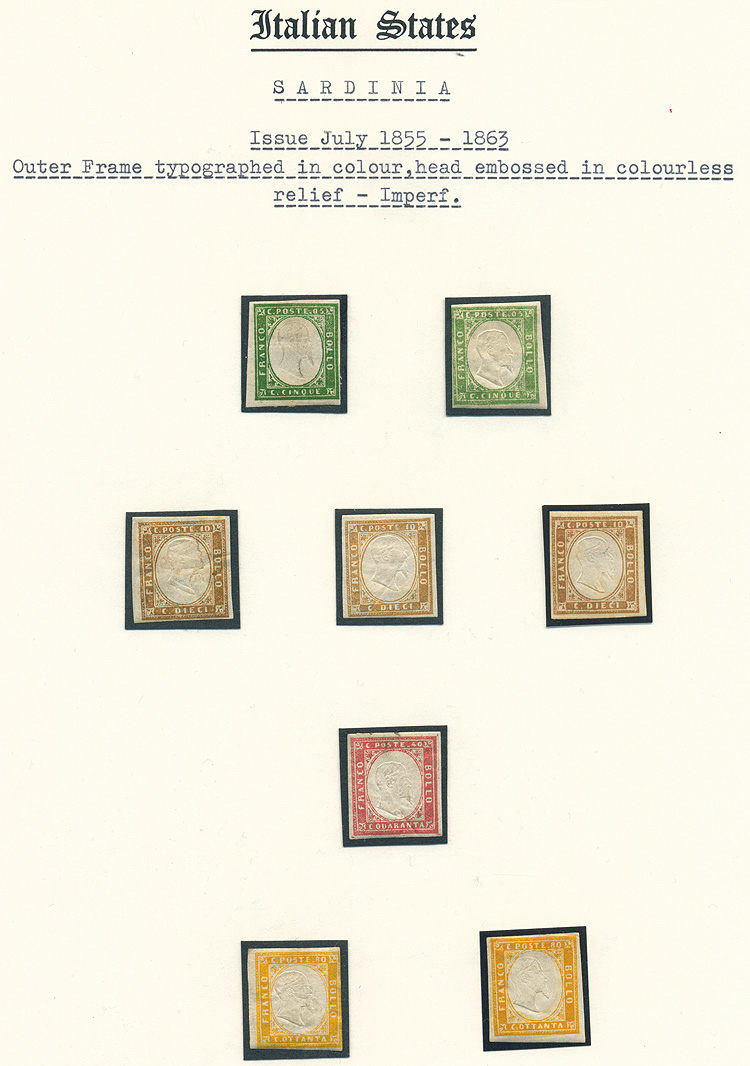 Lot 701 - Old-Italian States: Lots & collections  -  Merkurphila OG Auction #36