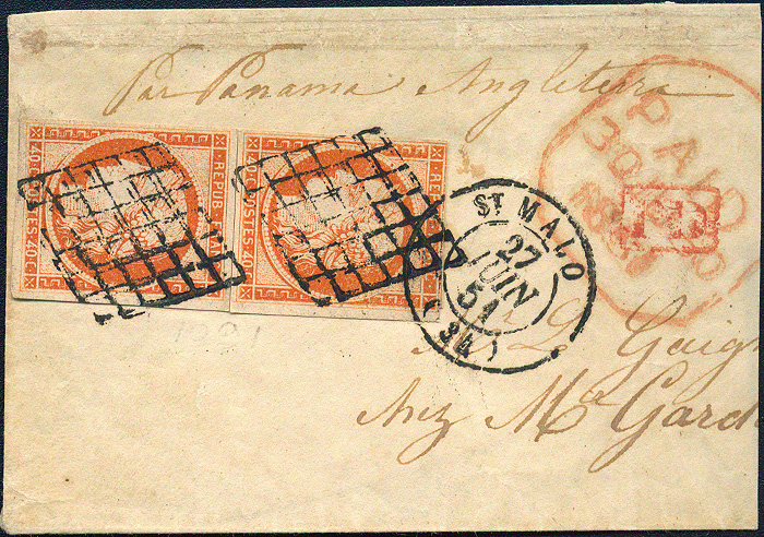 Lot 348 - Empire 1849-1870  -  Merkurphila OG Auction #36