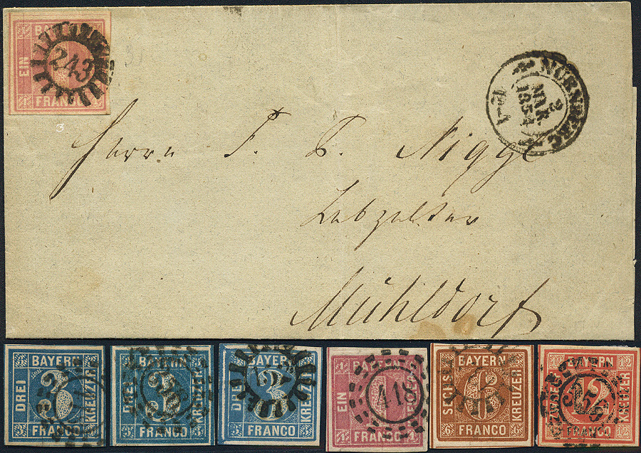 Lot 93 - bavaria  -  Merkurphila OG Auction #36