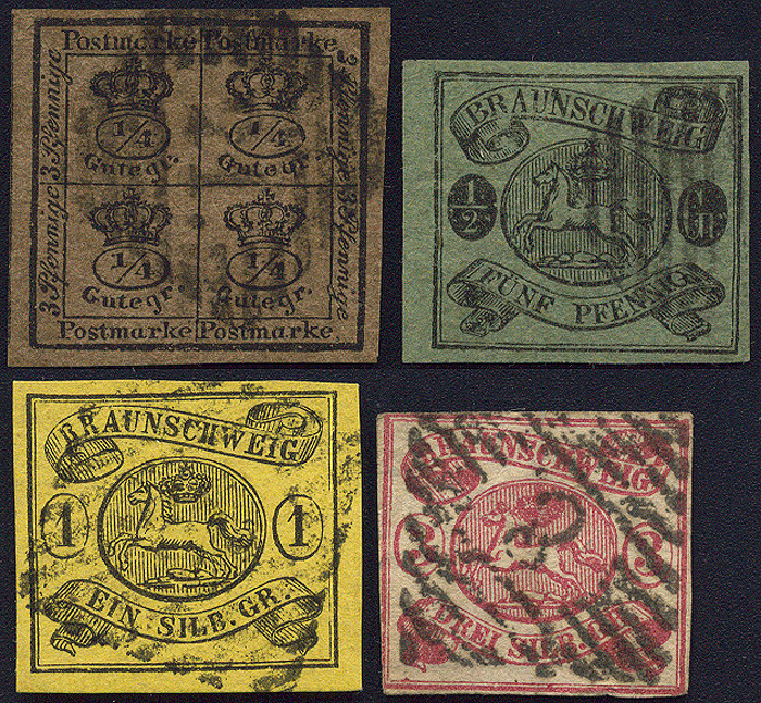 Lot 112 - brunswick  -  Merkurphila OG Auction #36