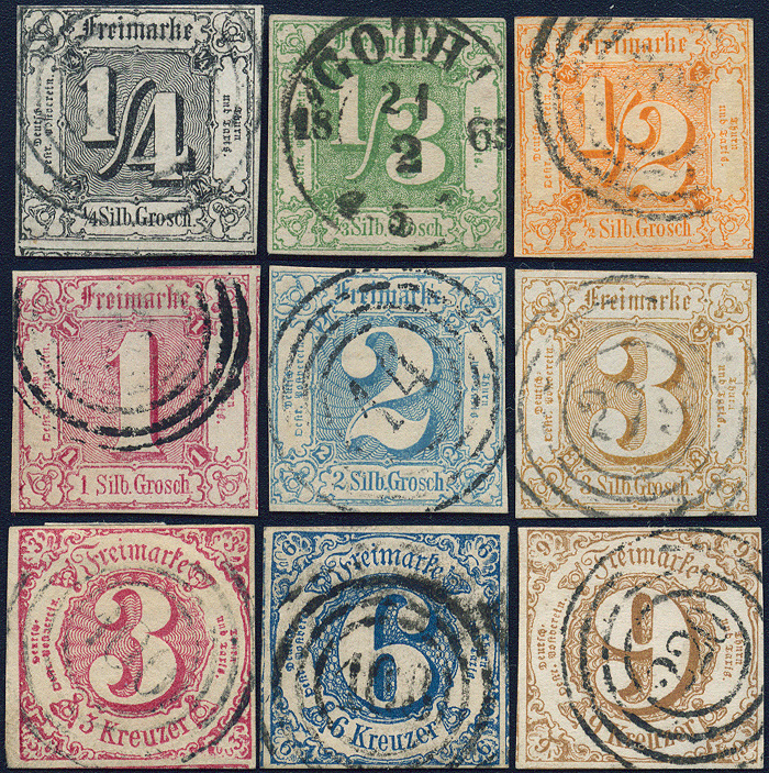 Lot 177 - thurn und taxis  -  Merkurphila OG Auction #36
