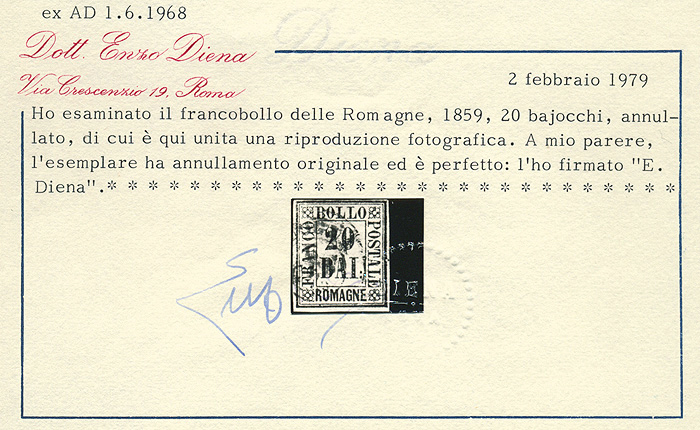 Lot 653 - romagna  -  Merkurphila OG Auction #36