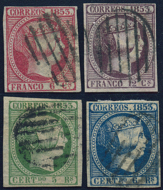Lot 910 - Kingdom of Spain 1850 - 1873  -  Merkurphila OG Auction #36