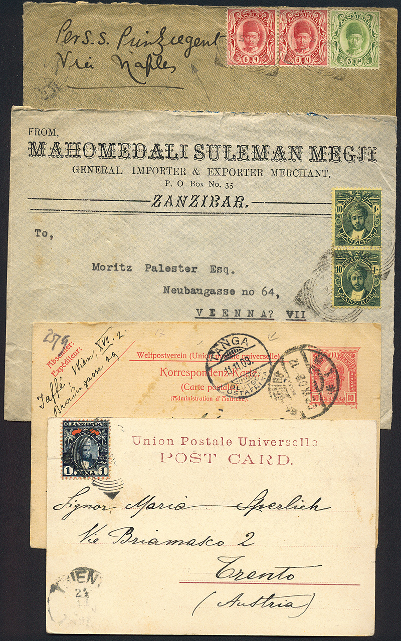 Lot 1131 - zanzibar  -  Merkurphila OG Auction #36
