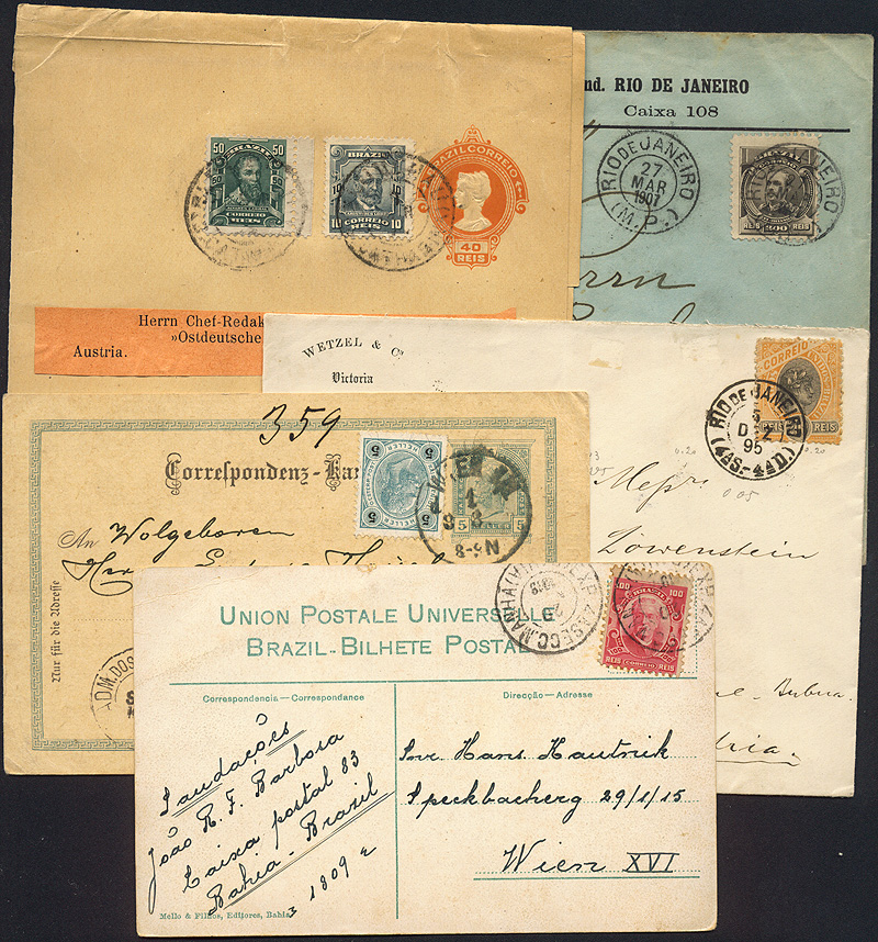 Lot 1212 - brazil  -  Merkurphila OG Auction #36