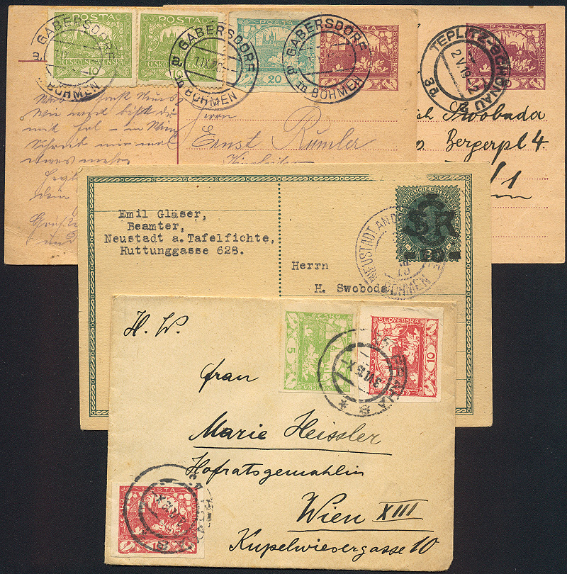 Lot 920 - Czechoslovakia 1918-1938  -  Merkurphila OG Auction #36