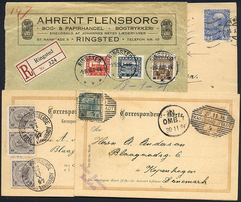 Lot 885 - Denmark  -  Merkurphila OG Auction #36