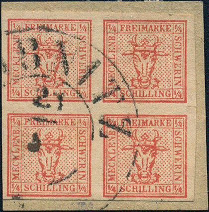 Lot 139 - mecklenburg schwerin  -  Merkurphila OG Auction #36