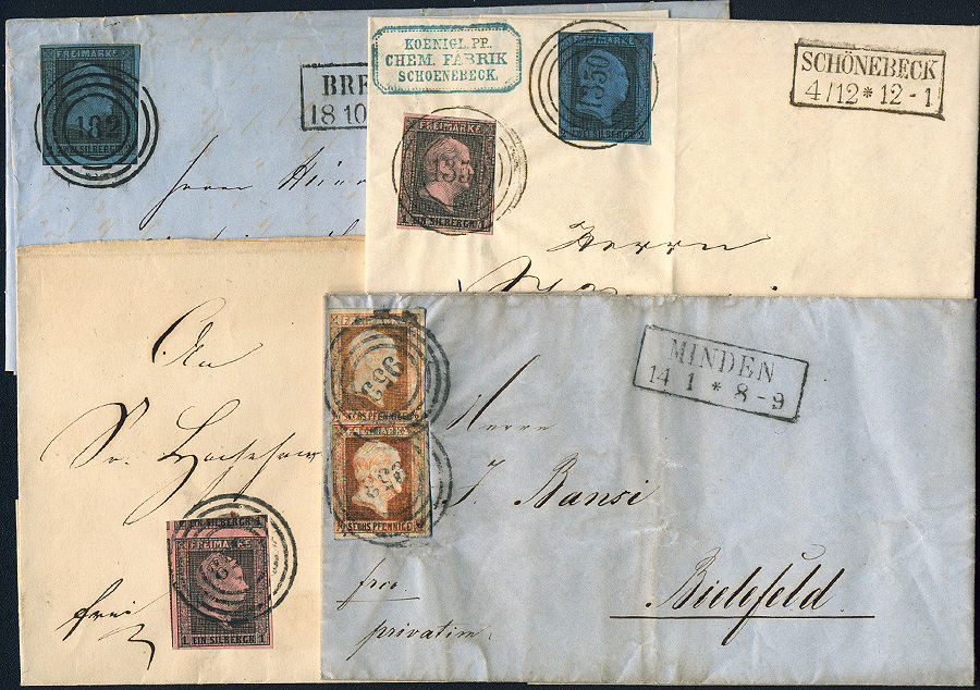 Lot 160 - prussia  -  Merkurphila OG Auction #36