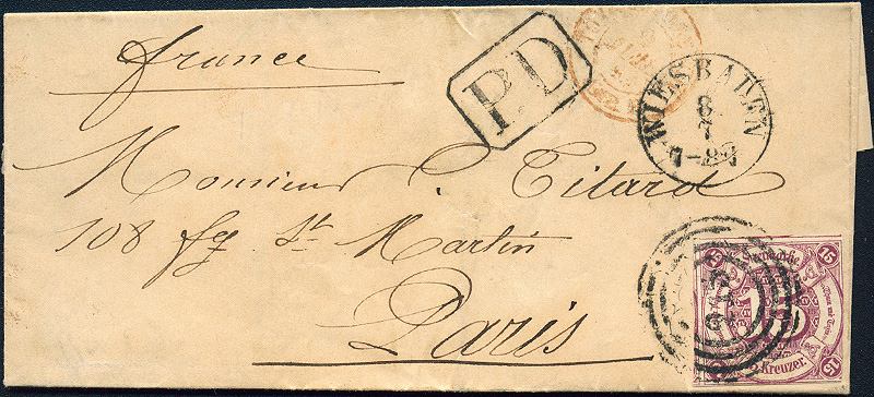 Lot 176 - thurn und taxis  -  Merkurphila OG Auction #36