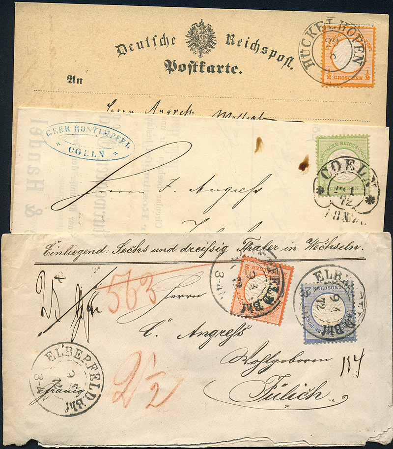 Lot 184 - Germany 1871-1918  -  Merkurphila OG Auction #36