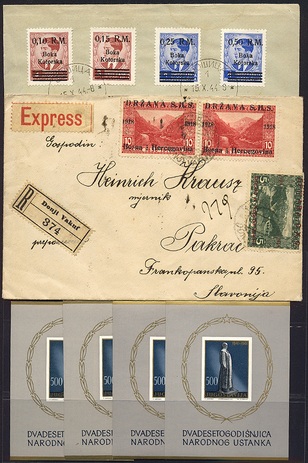 Lot 740 - Yugoslavia - SHS state  -  Merkurphila OG Auction #36