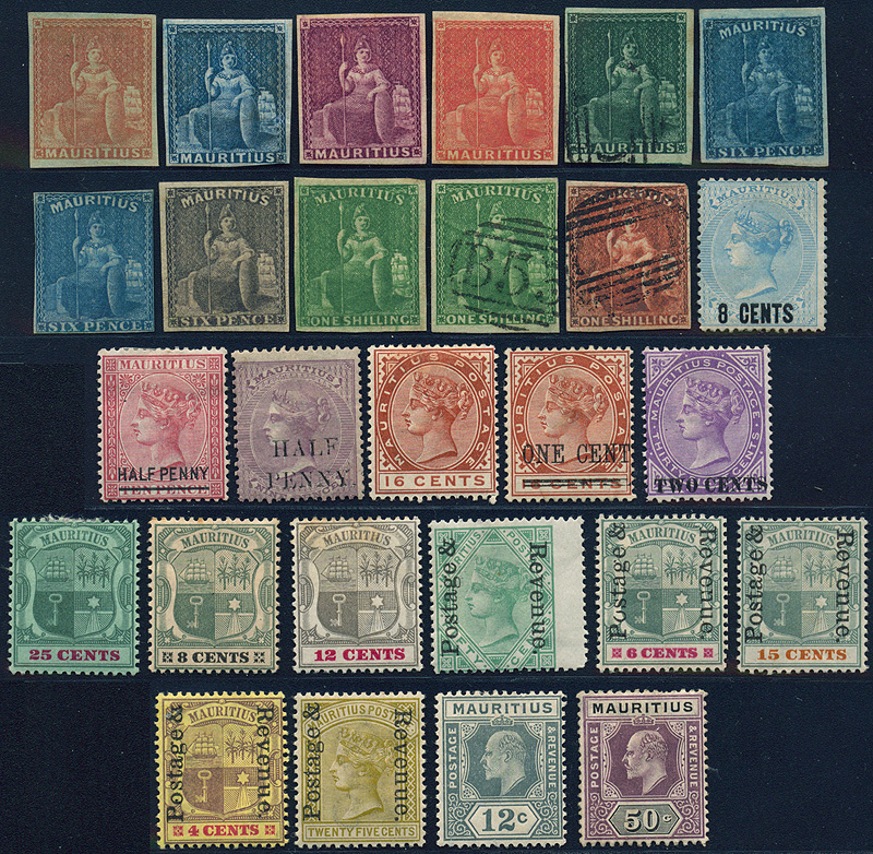 Lot 1113 - Mauritius  -  Merkurphila OG Auction #36