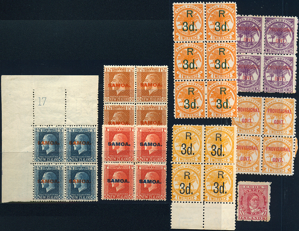 Lot 1130 - samoa  -  Merkurphila OG Auction #36