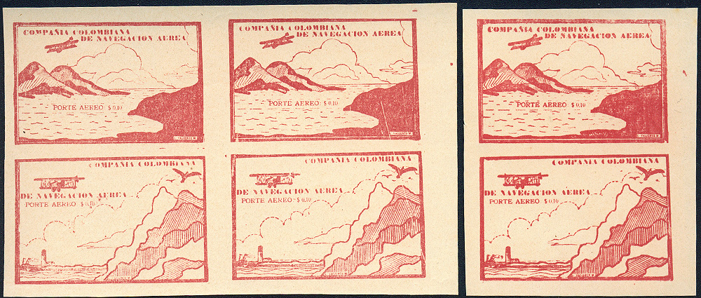 Lot 1215 - Colombia  -  Merkurphila OG Auction #36