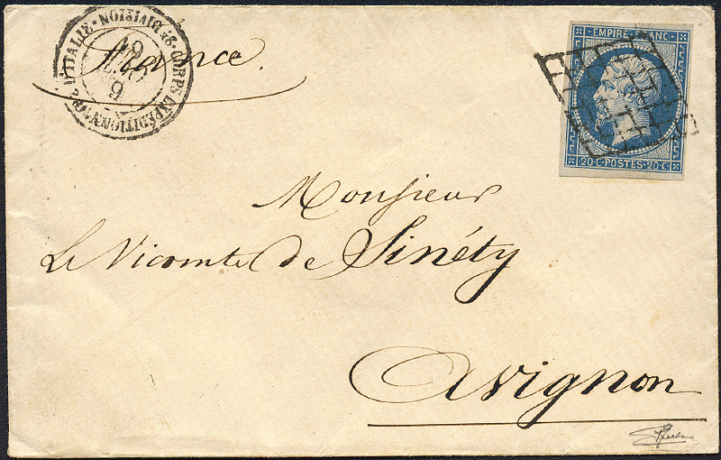 Lot 423 - Empire 1849-1870  -  Merkurphila OG Auction #36