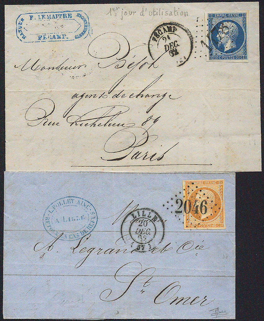 Lot 427 - Empire 1849-1870 - Merkurphila OG Auction #36 Lot 427 - Empire 1849-1870 - Merkurphila OG Auction #36