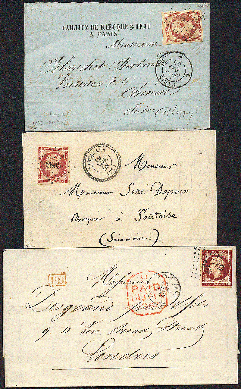 Lot 387 - Empire 1849-1870  -  Merkurphila OG Auction #36