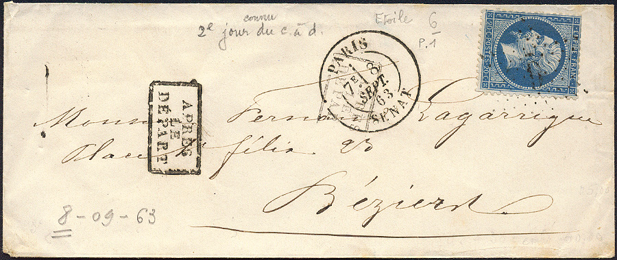Lot 447 - Empire 1849-1870 - Merkurphila OG Auction #36 Lot 447 - Empire 1849-1870 - Merkurphila OG Auction #36