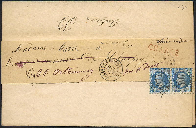 Lot 453 - Empire 1849-1870  -  Merkurphila OG Auction #36
