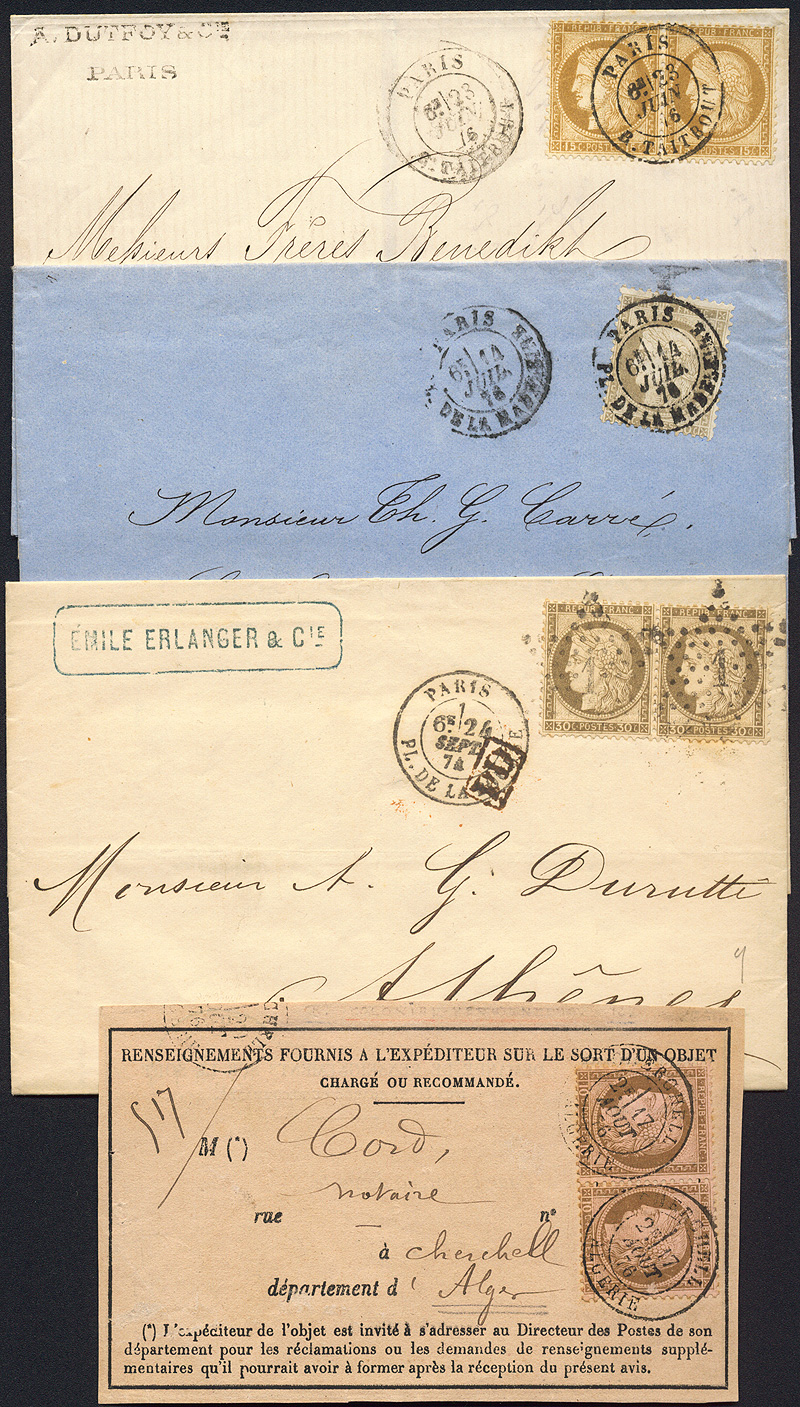 Lot 541 - France - Collections & lots  -  Merkurphila OG Auction #36