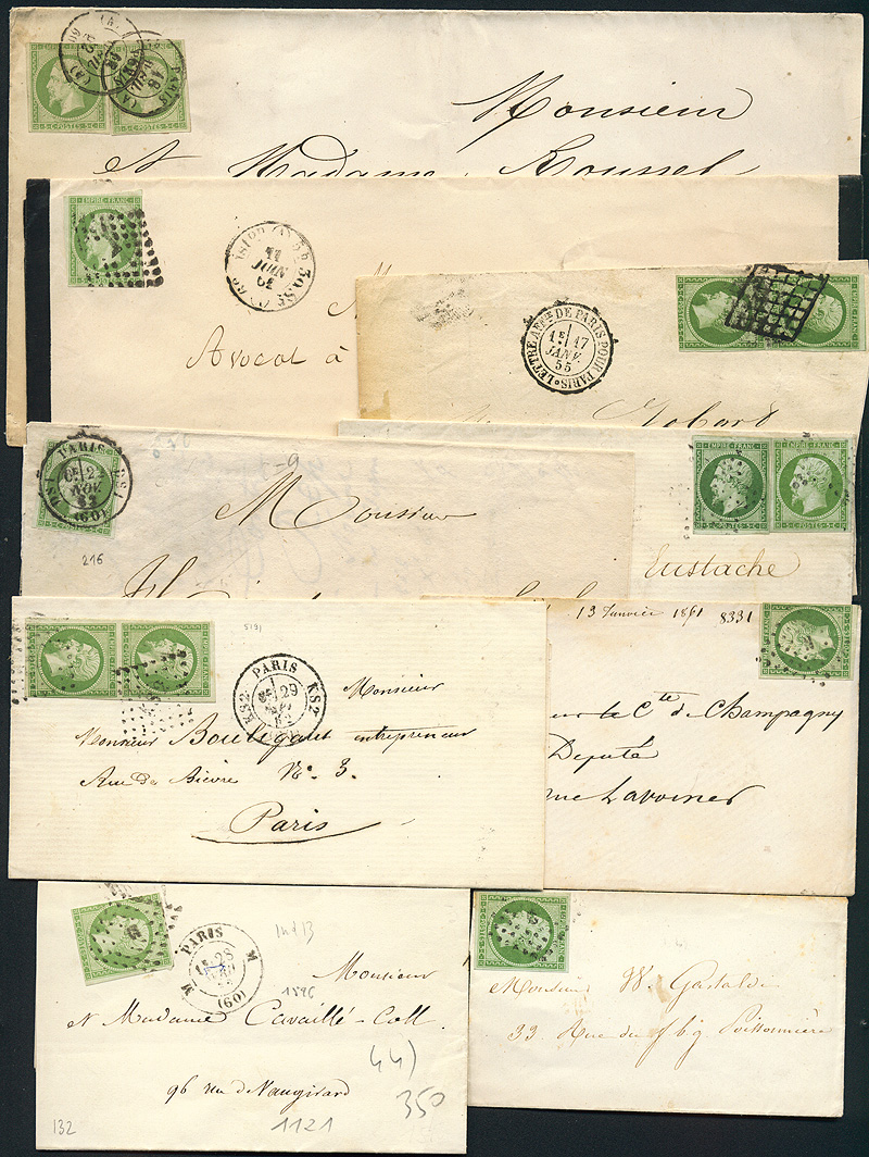 Lot 383 - Empire 1849-1870  -  Merkurphila OG Auction #36