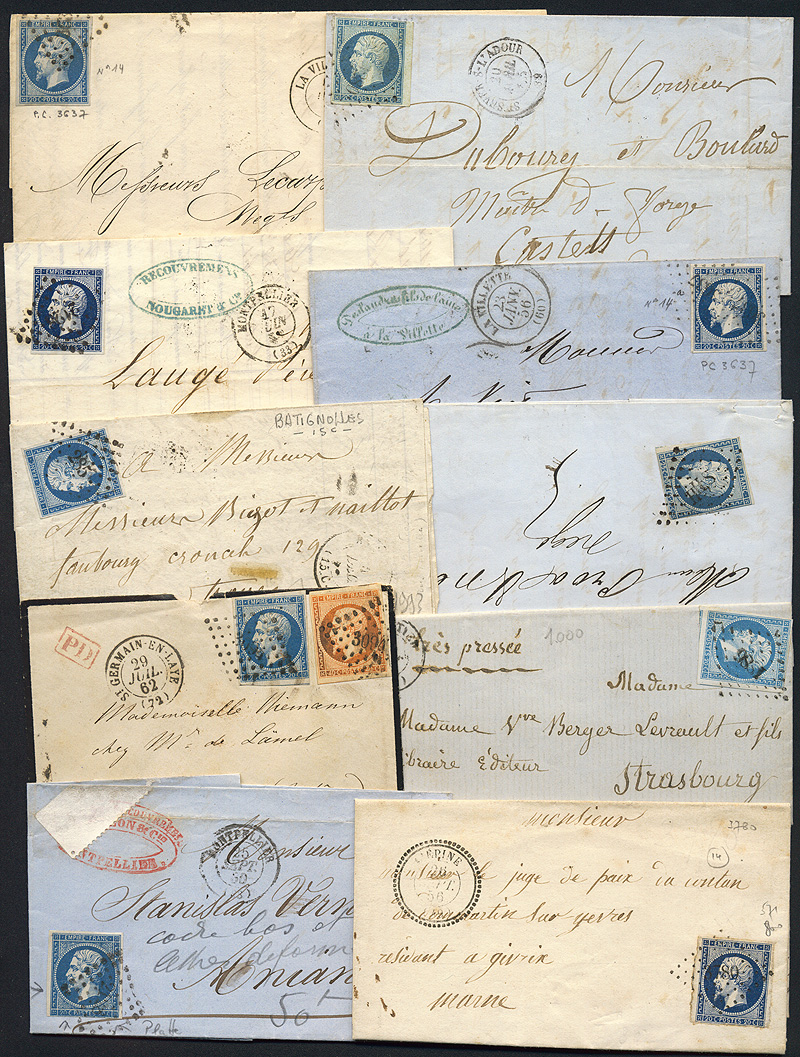 Lot 381 - Empire 1849-1870  -  Merkurphila OG Auction #36