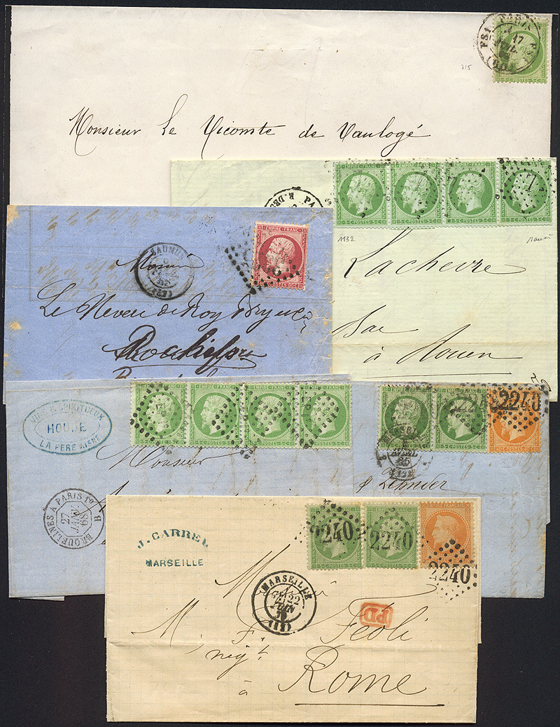 Lot 540 - France - Collections & lots  -  Merkurphila OG Auction #36