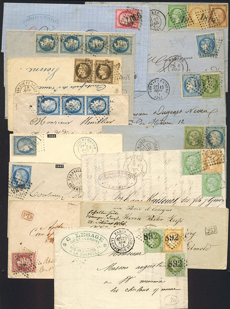 Lot 539 - France - Collections & lots  -  Merkurphila OG Auction #36