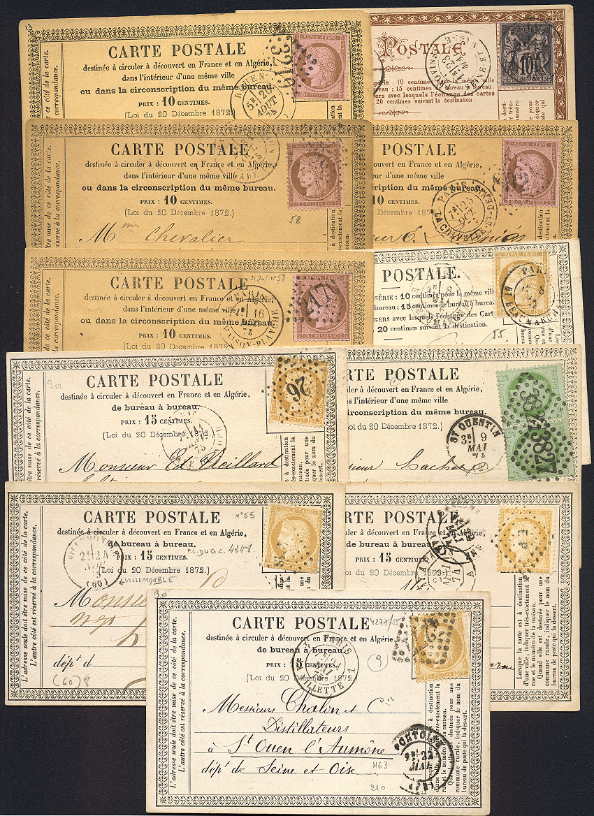 Lot 542 - France - Collections & lots  -  Merkurphila OG Auction #36