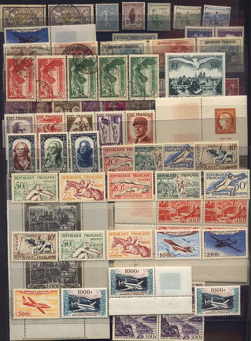 Lot 545 - France - Collections & lots  -  Merkurphila OG Auction #36