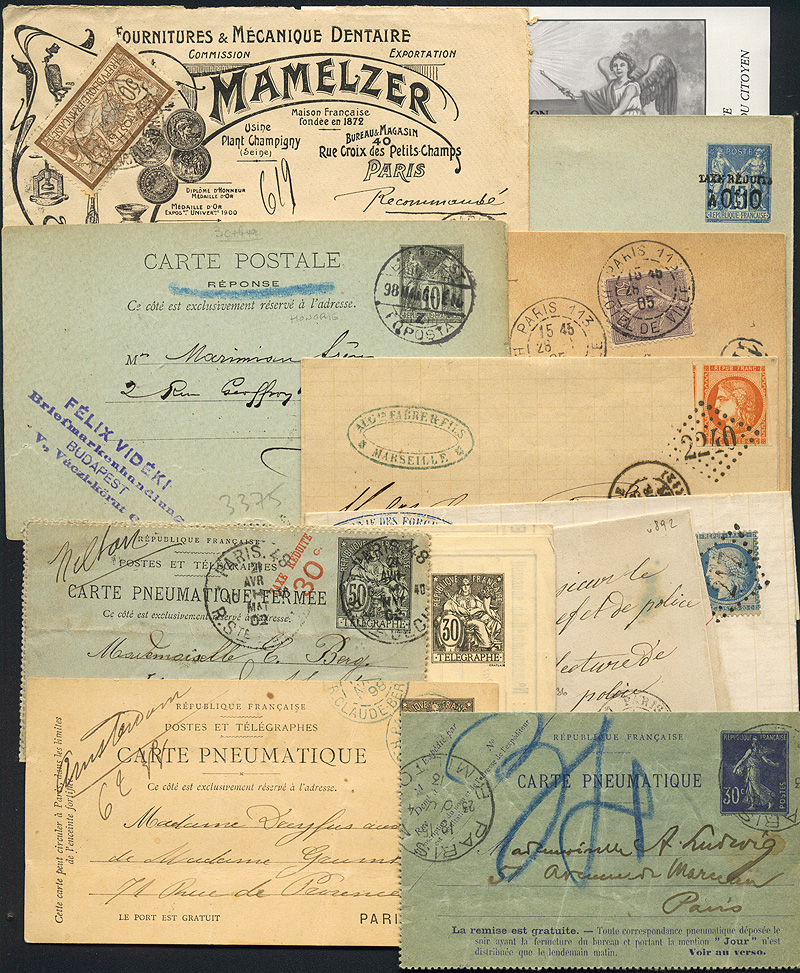 Lot 547 - France - Collections & lots  -  Merkurphila OG Auction #36