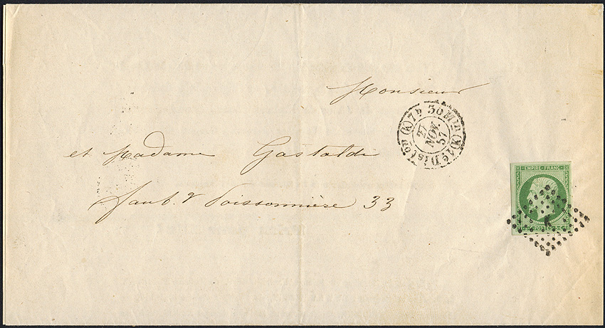 Lot 395 - Empire 1849-1870  -  Merkurphila OG Auction #36